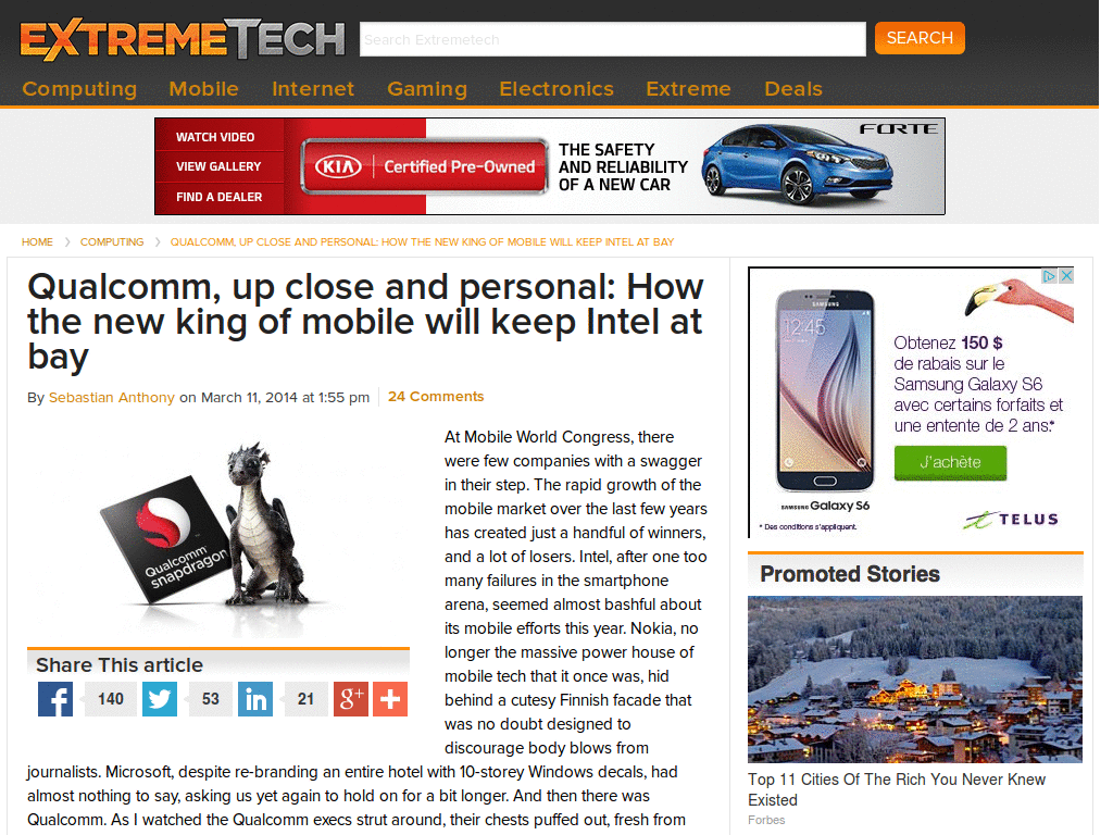 Dark ExtremeTech