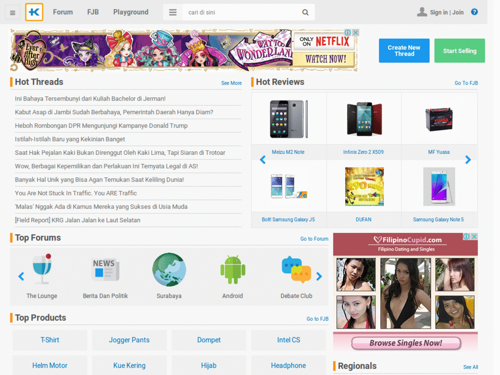 Kaskus | Completely Hide Ignored Posts