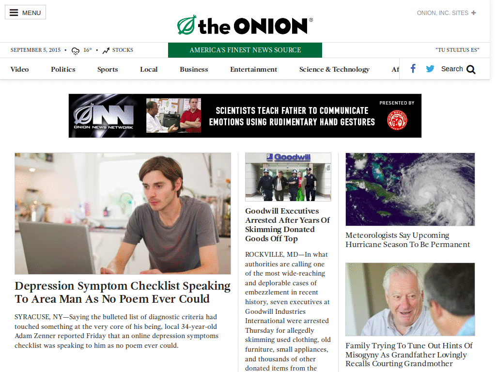Free TheOnion.com