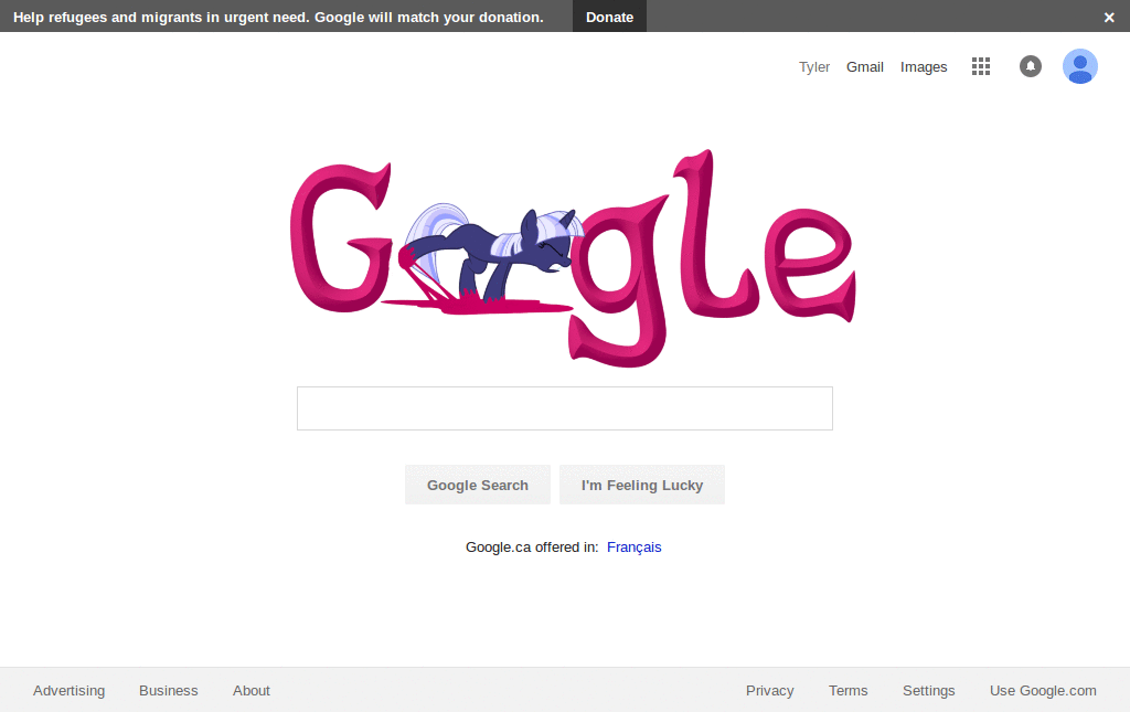 Silverlay Google Logo