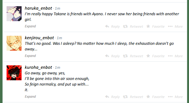 Twitter - Hide fullname text on tweets