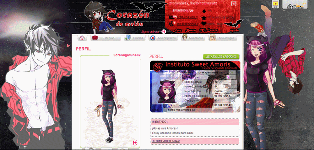 Corazon de melon Marshall lee