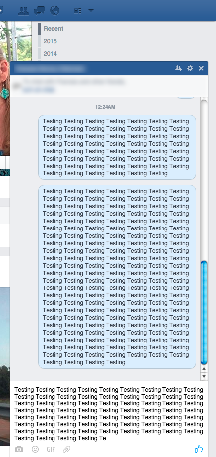 Facebook Message/Chat Popup - Taller and Wider
