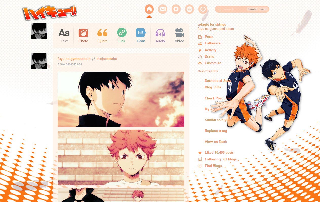 Haikyuu!!◉10と9