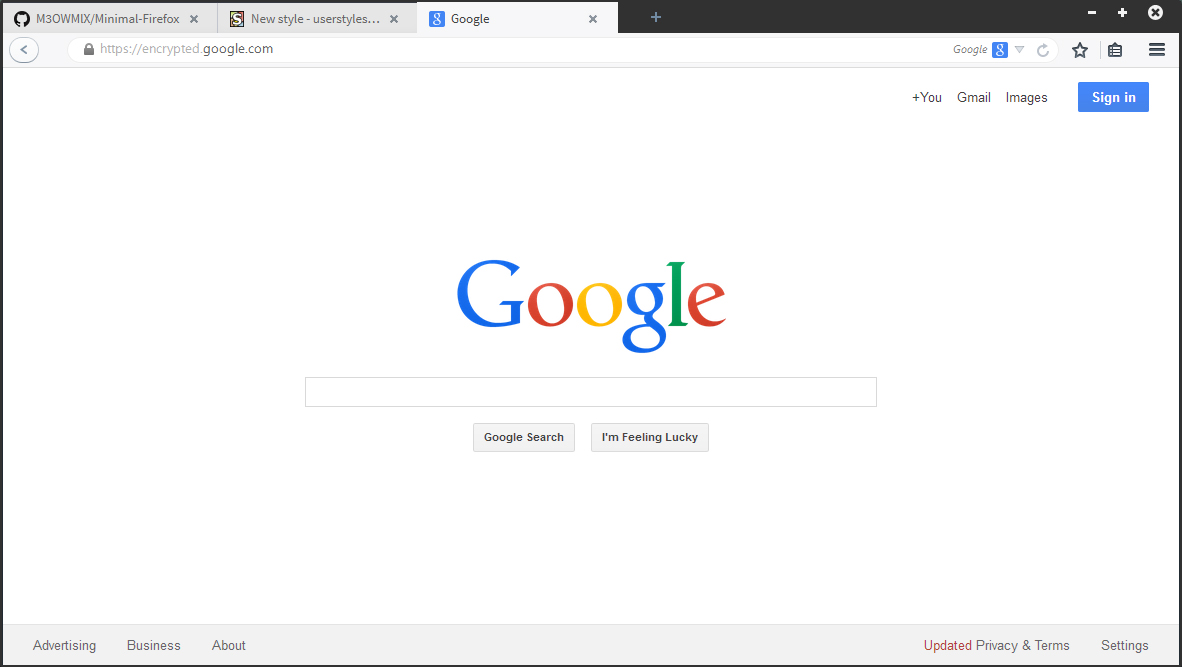Minimal-Firefox