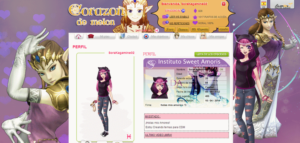 Corazon de melon Zelda