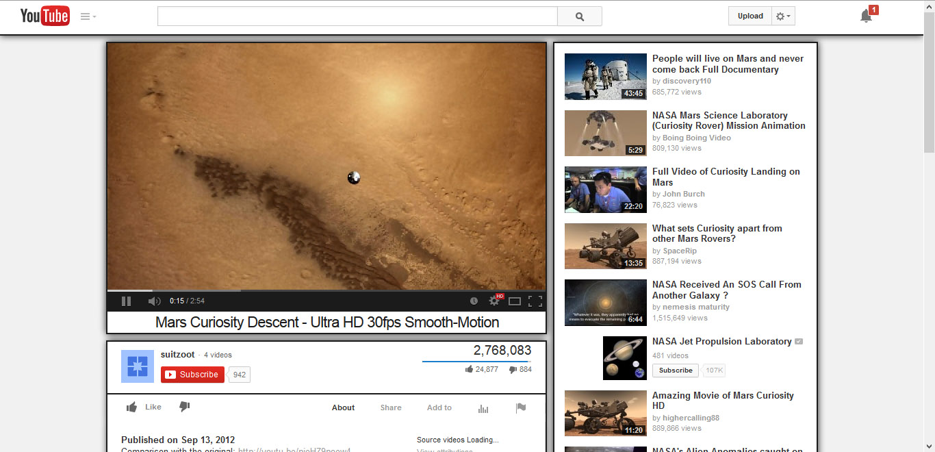 Youtube Shadow