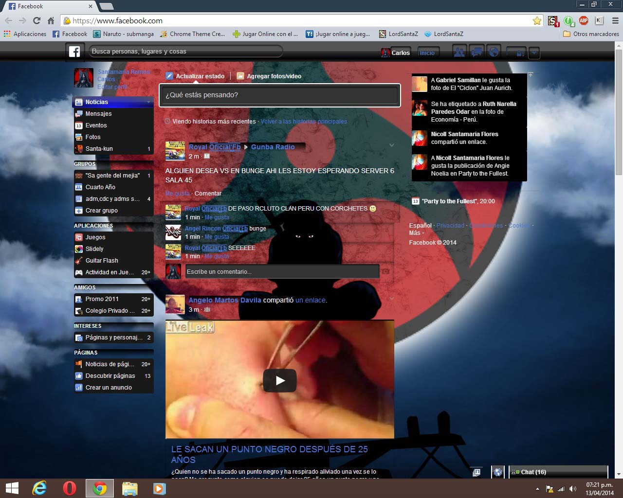 Itachi Uchiha Facebook by LordSantaZ V1