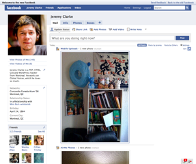 New Facebook: jeremyclarke Hide Ads