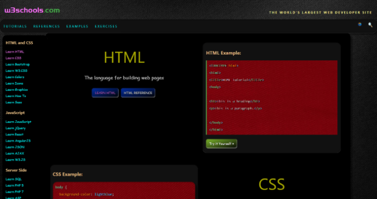 W3schools by BamaBraves