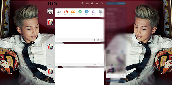 BTS/BANGTAN - Rap Monster (tumblr dashboard)