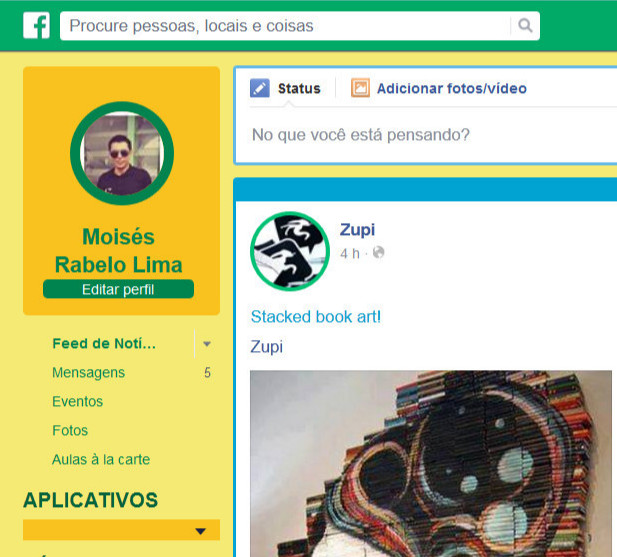 Facebook Copa 2014 Brasil Tema