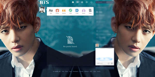 BTS / BANGTAN - Taehyung (tumblr dashboard)