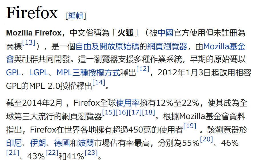 MingLan Style for Firefox（火狐明蘭體樣式）