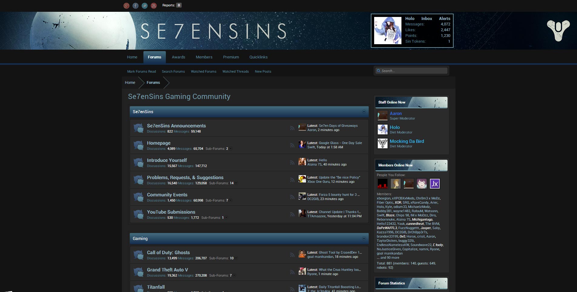 Destiny 7s Userstyle