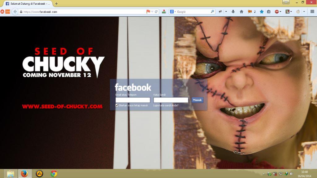 Seed Of Chucky Facebook Login Direct