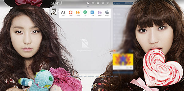 SISTAR19 - Cute ver. (tumblr dashboard)