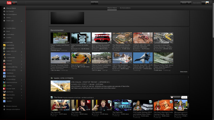 Black Diamond Youtube CSS3