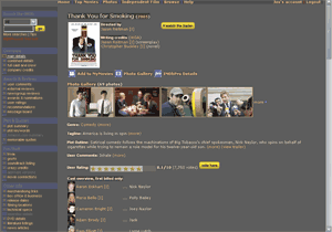 IMDb - Dark gray design