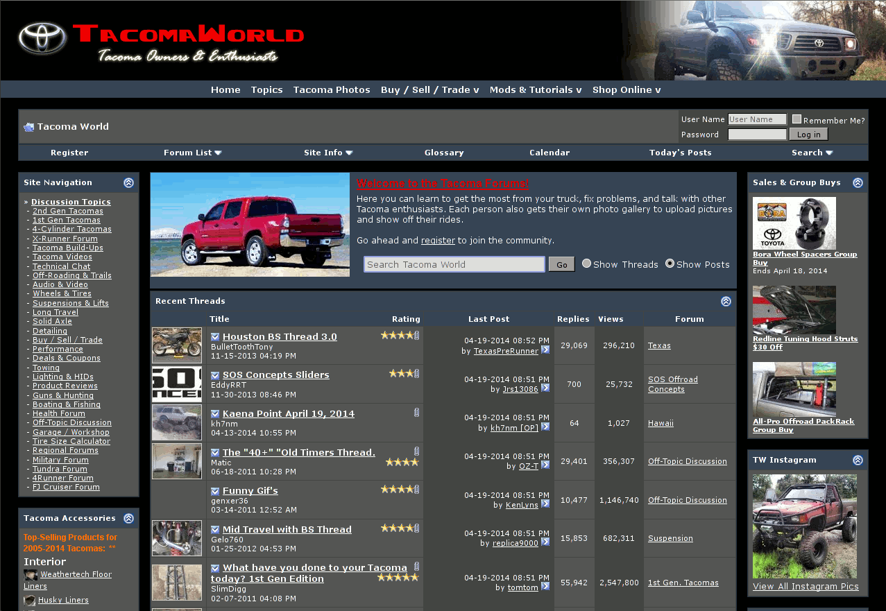 Tacoma World Dark