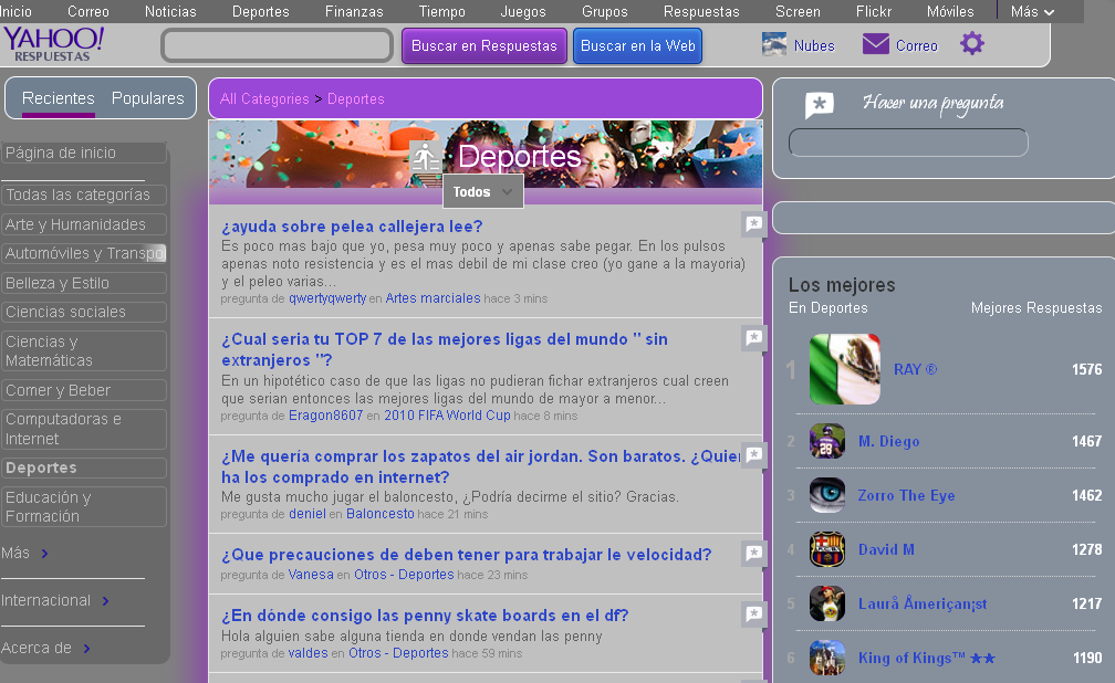 Yahoo Answers Silver  - SamSambo Inspiration