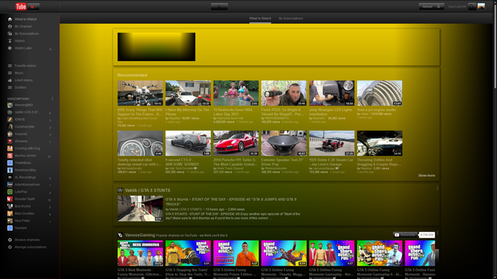Citrine Youtube CSS3