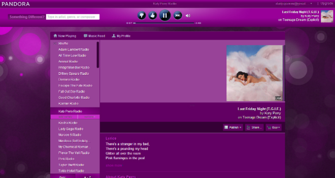 Purple Pandora