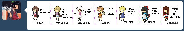 RPG maker girls tumblr icons