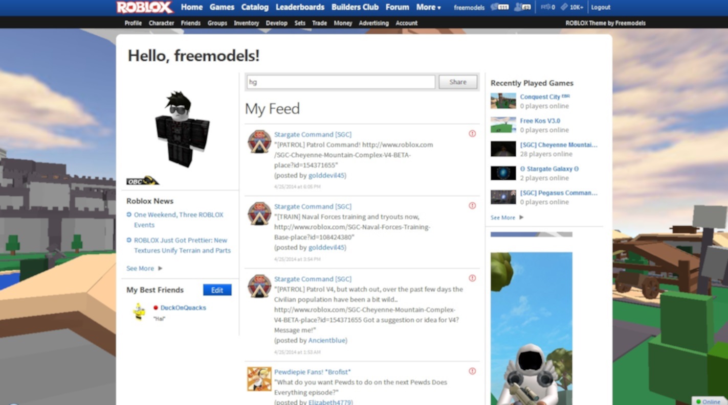 ROBLOX New Generation Style