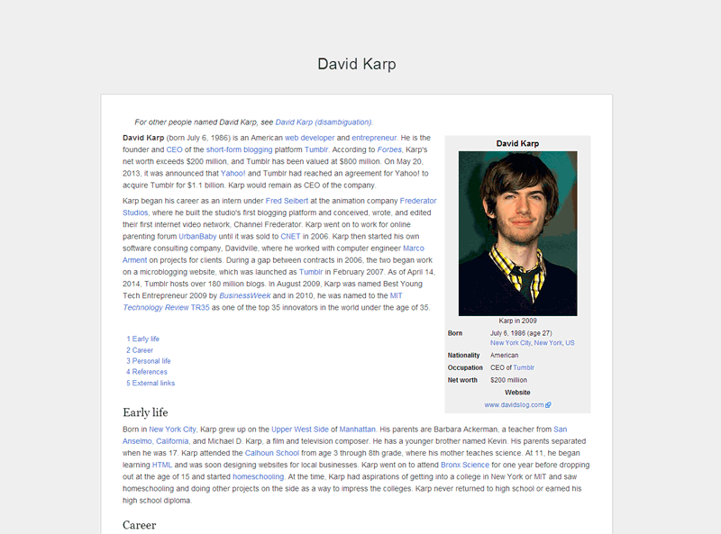 Wikipedia Minimalismo