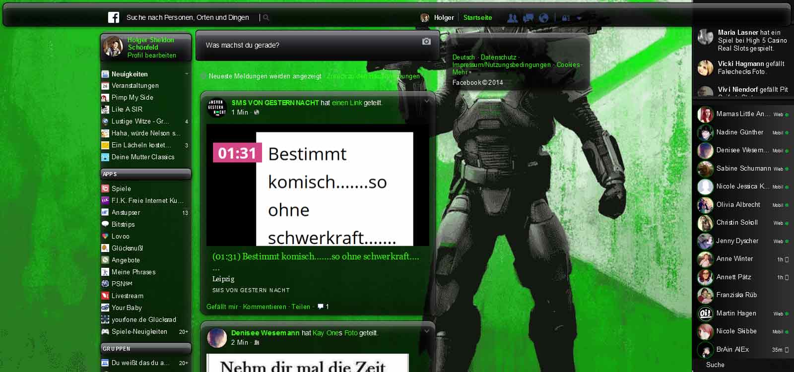 Titanfall Facebook ( New / Old Facebookl )