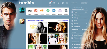 Divergent Tumblr Dash Theme #2
