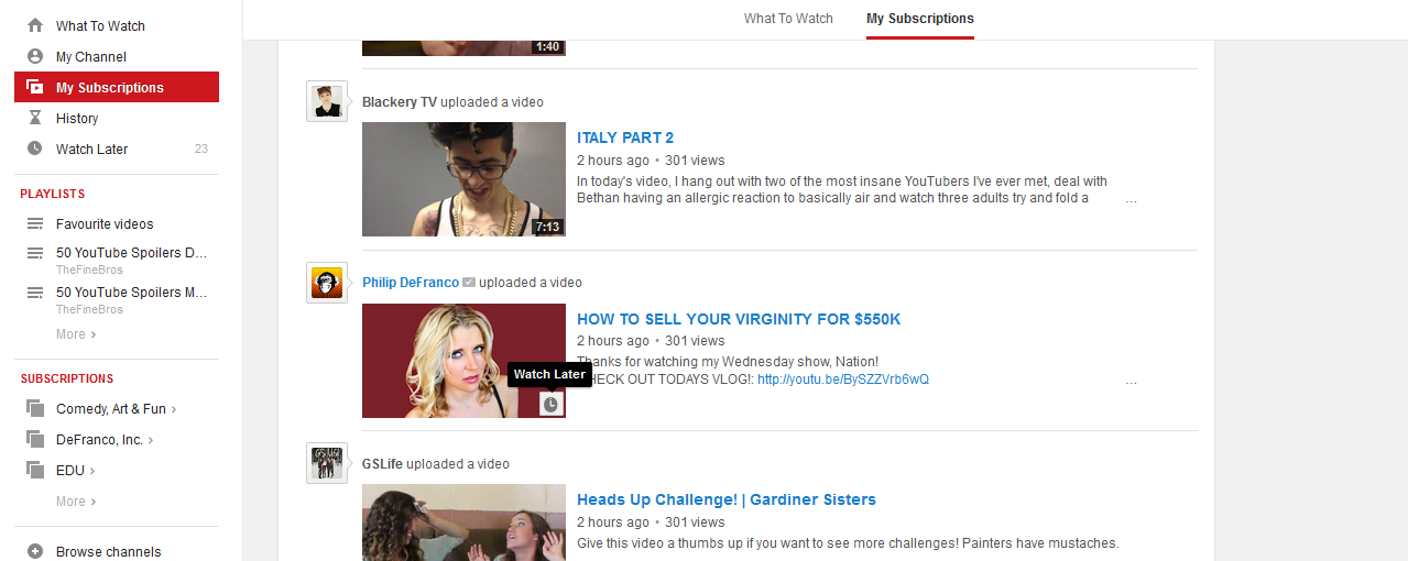 YouTube Fix for hidden Add to Watch Later button