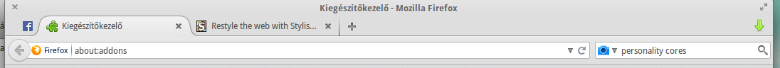 Hide Firefox menu button
