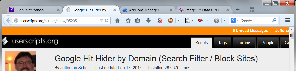 Brighter background tabs - Firefox 29-56 Australis