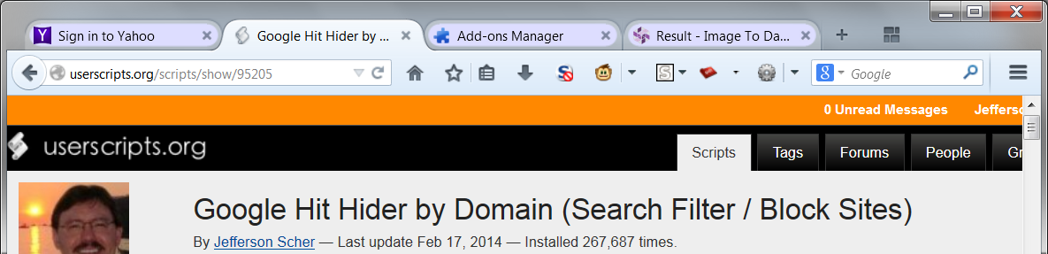 High Visibility Background Tabs - Firefox 29-56