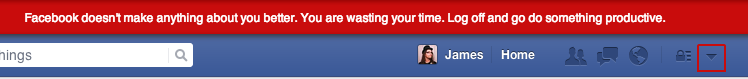 Log off Facebook, do something productive