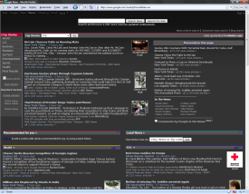 Google News - Dark Gray Theme