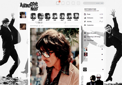 A Hard Day's Night Theme (by yesterdayicons)