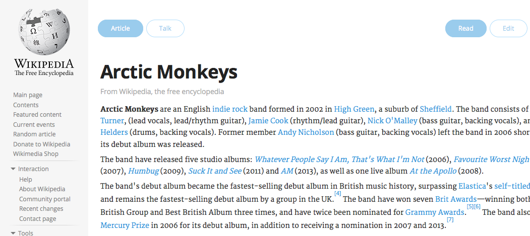 Wikipedia – Clean