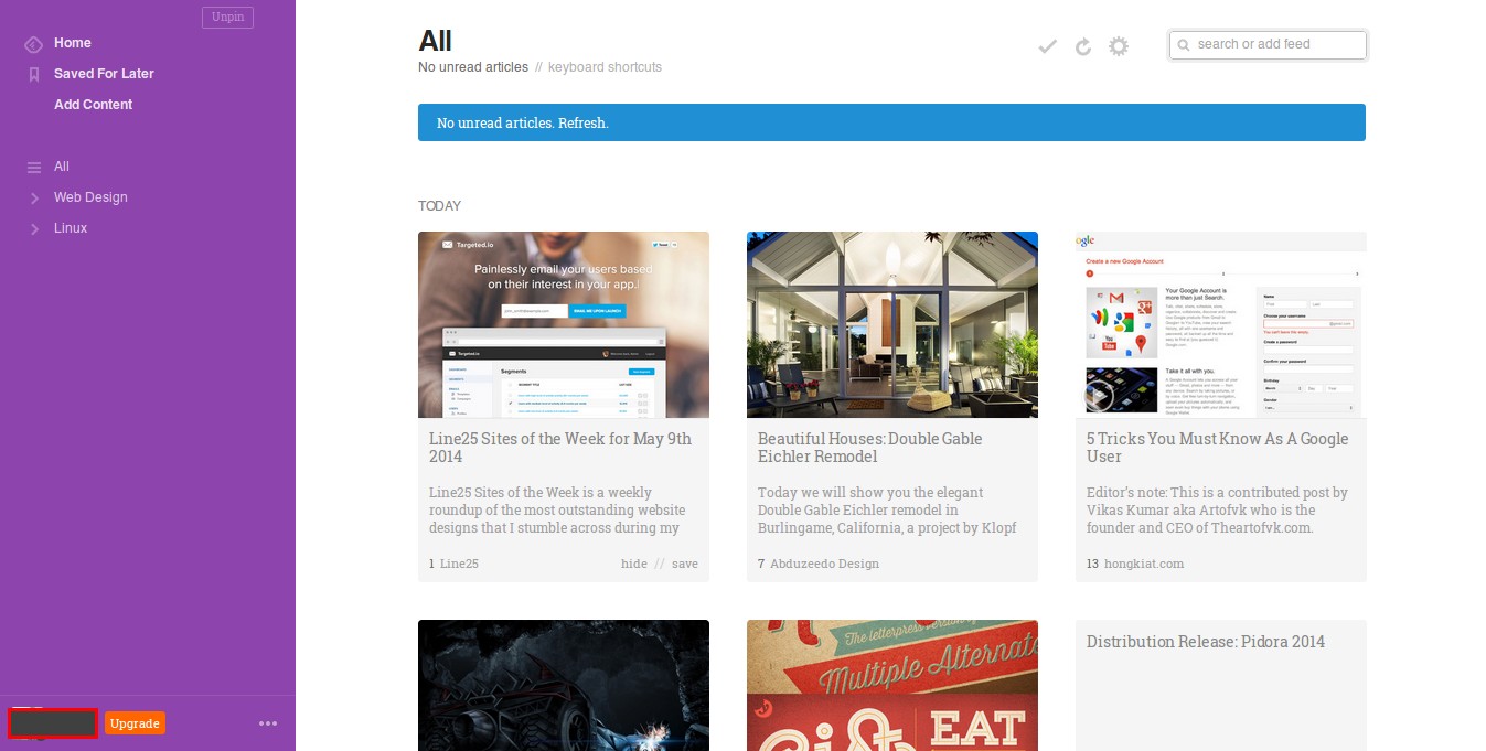 Feedly | Make It Readable