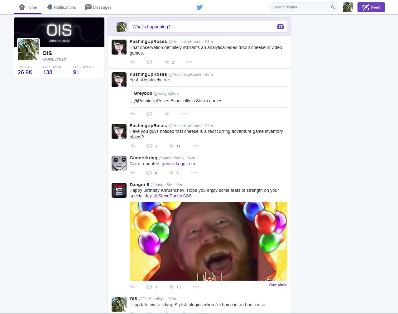 Twitter - Hide Annoyances