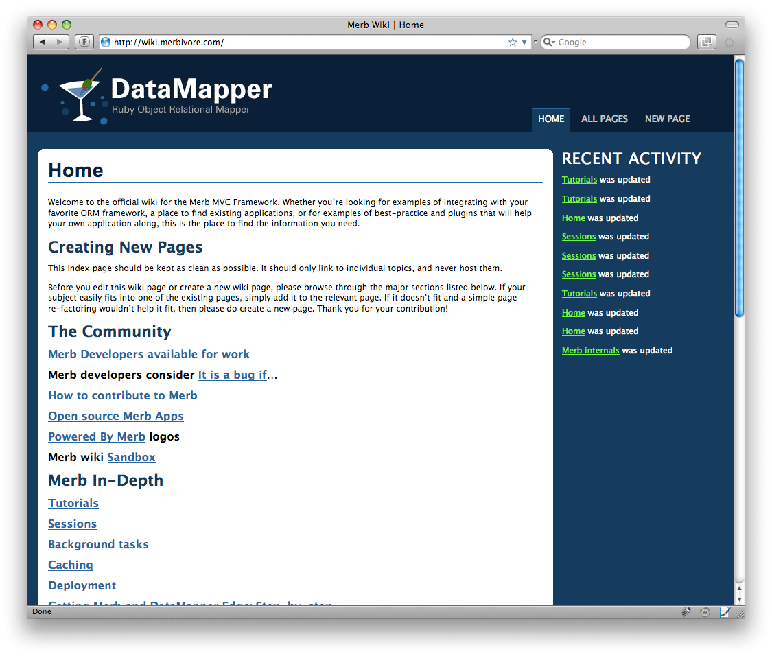DataMapper Theme For Collective