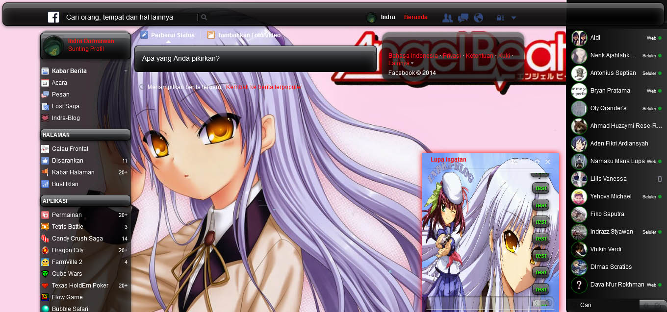 Angel Beats - Themes Facebook - -Indra-Blog-