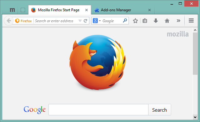 Firefox 29 Australis - Native Rectangle Tabs