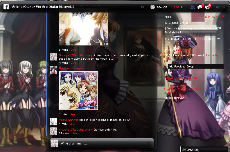 Facebook Theme - Unknown