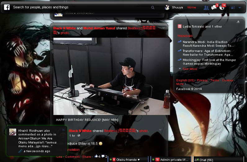 Facebook Theme - Hellsing 2