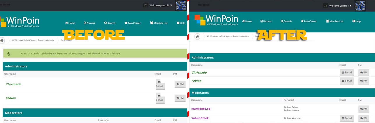 WinPoin Template Responsive (WPTR) - Beta Version