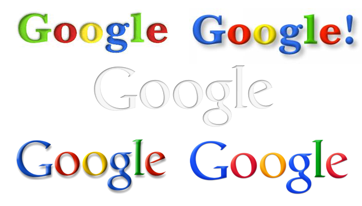 Google Old Beautiful Logos