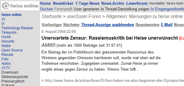 heiseForum